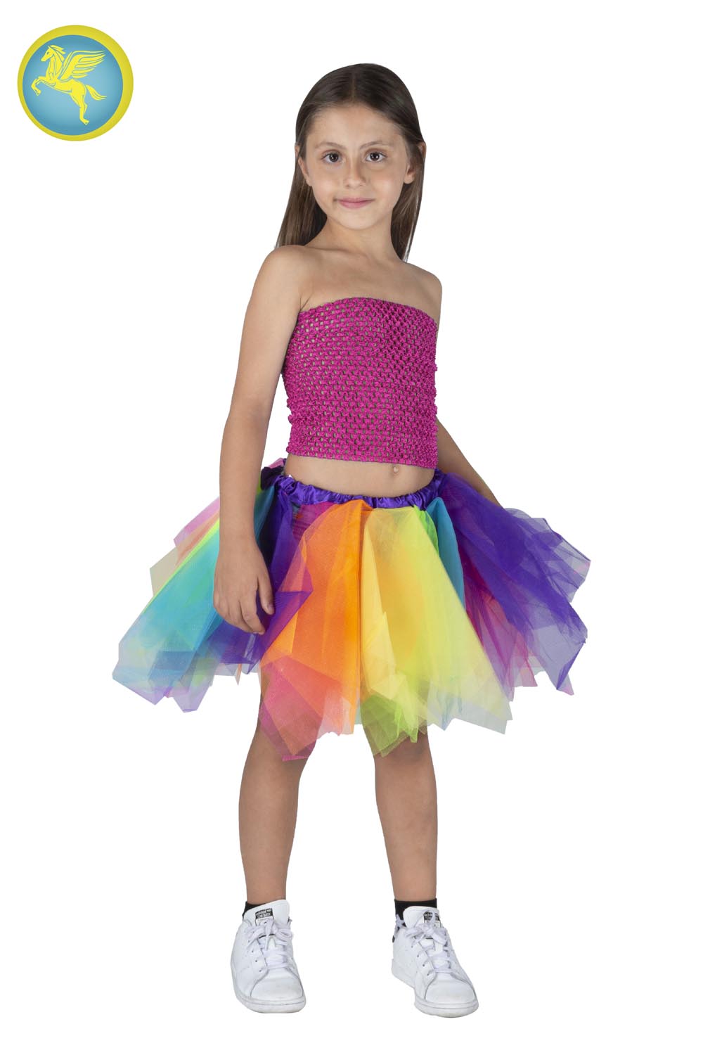 TOP ELASTICO TINTA UNITA FUCSIA